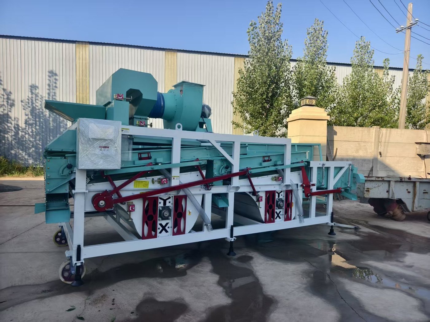 Double-Deck Gravity Separator for Grain & Seed Cleaning