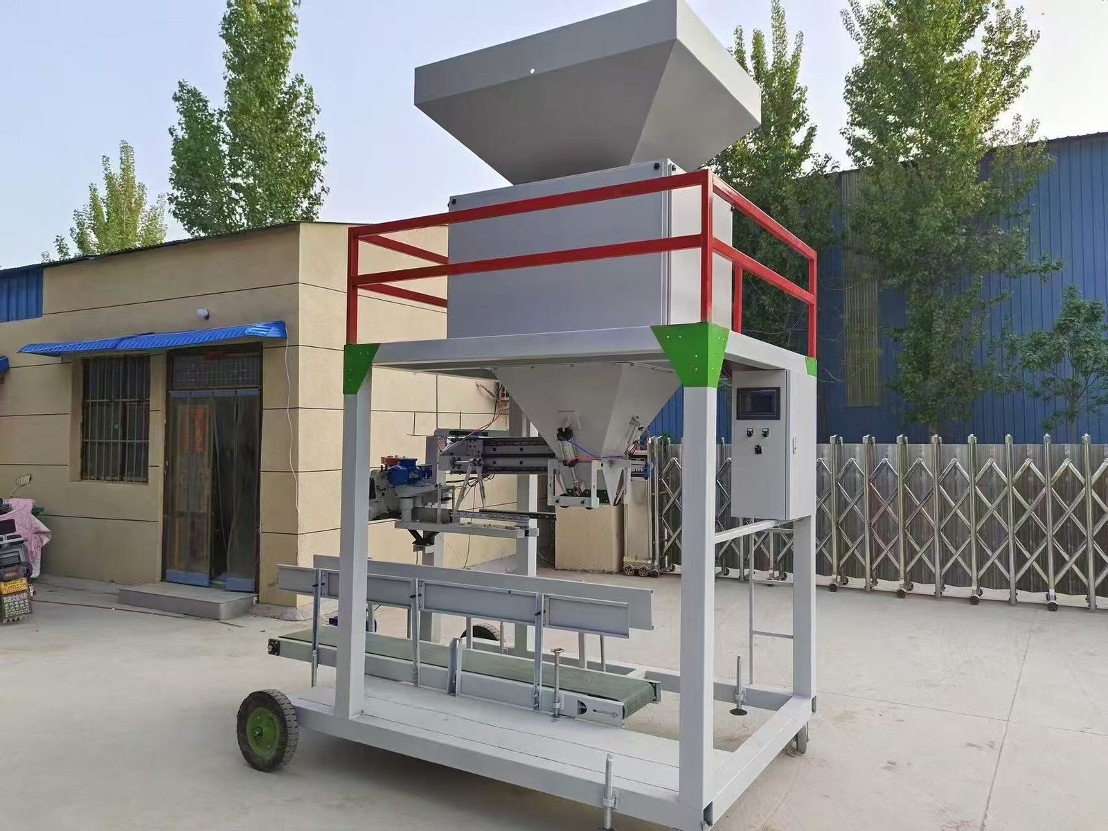 Single-Operator Pneumatic Bagging Scale
