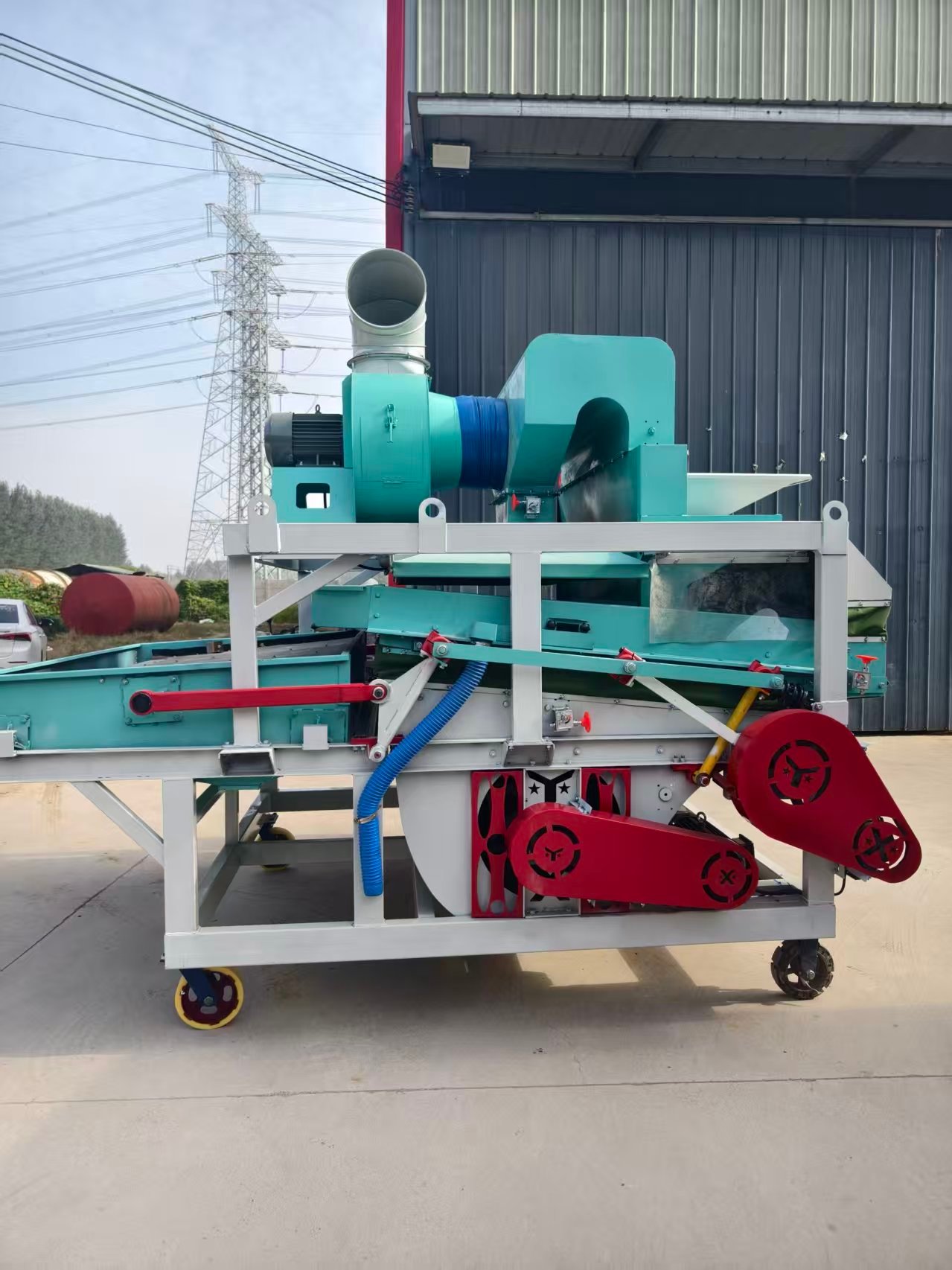 Single-Deck Gravity Separator for Grain & Seed